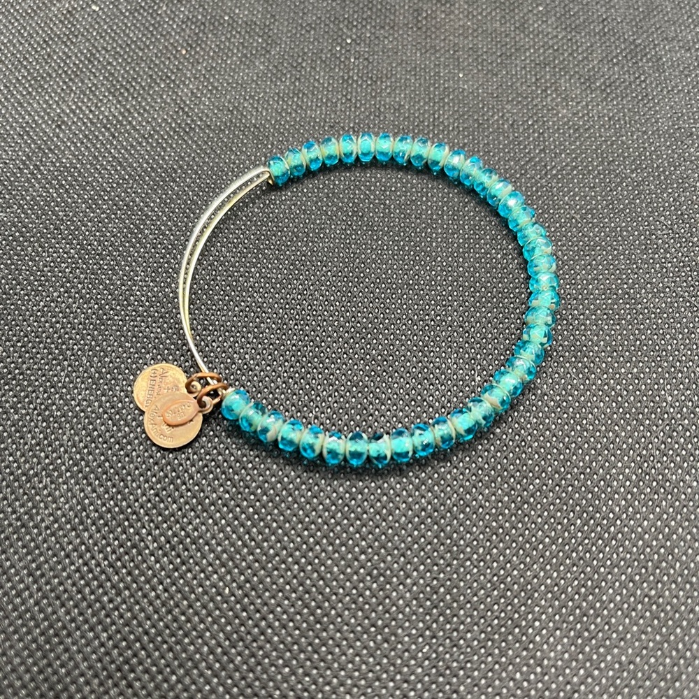 Alex and Ani Aqua Luminary Bangle